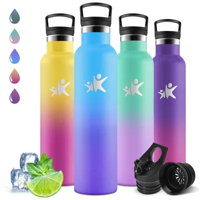 Image de Bouteille isotherme de 1000 ml pour enfants – sans BPA et étanche