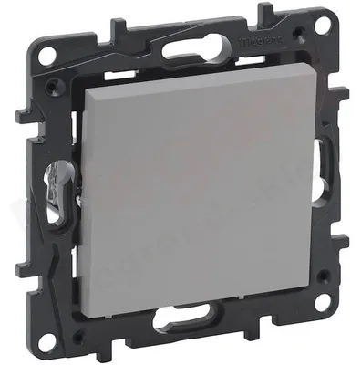 Produktbild von Legrand 863309 Klingeltaster Aluminium Einzel-Taster