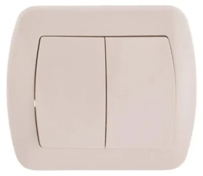 Image de Contact Simon AW5/12, plastique, IP20, 250 V, 10 A, 90 mm, 37,5 mm
