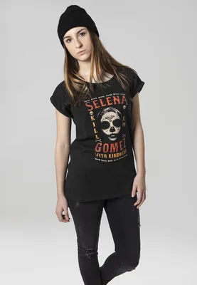 Produktbild von Ladies Selena Gomez Kill Em Skull Tee black M