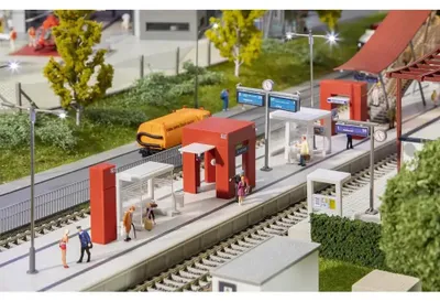 Produktbild von FALLER 120302, HO (1:87), Rot, Weiß