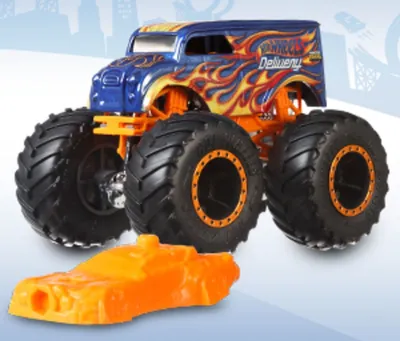 Zdjęcie produktu dla Hot Wheels Monster Trucks FYJ44, Monster Truck, 3 lat(a), Plastik, Metal, Różne kolory