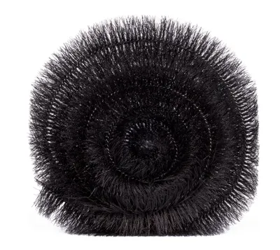 Image de Brosse universelle pour gouttières, noire - Ø 10 cm x 4 mètres