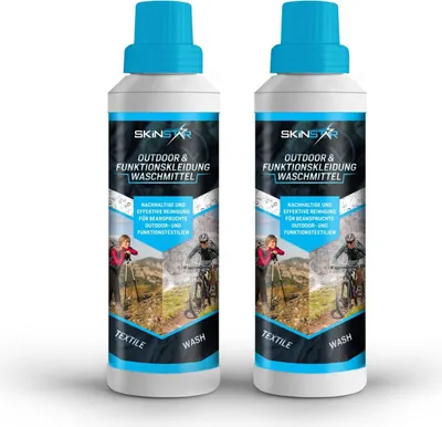 Produktbild von SkinStar Outdoor & Funktionskleidung Waschmittel 1L Textile Wash Doppelpack