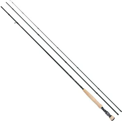 Productafbeelding van Shimano Fishing Biocraft XR Nymf vliegenhengel, zwart, 2,95 m / Shimano Fishing Biocraft XR Nymf vliegenlijn, zwart, 2,95 m