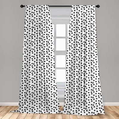 Obrázok produktu pre Abakuhaus, záclony, abstraktný vzor, sada pozostávajúca z 2 kusov, 150 x 245 cm
