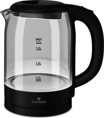 Produktbild von Blaumann Black Silver Wasserkocher