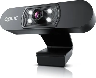 Zdjęcie produktu dla Kamera internetowa Aplic - 1920x1080P @ 25 Hz 4 światła pomocnicze / oświetlenie sceny - obiektyw 5P - mikrofon