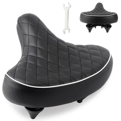 Productafbeelding van Fietszadel, comfortabel gelzadel voor dames en heren, ergonomisch design