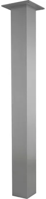 Produktbild von SIMAUSROM Tischfuß 70 x 70 x 720 mm Aluminium gebürstet