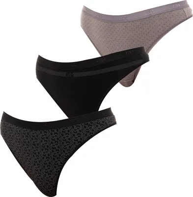 Produktbild von DIM 3er-Pack Baumwoll-Stretch-Strings D4C19 für Damen
