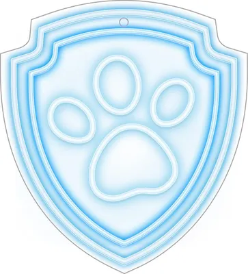 Produktbild von Forever Hängender LED-Neon auf Plexiglas Paw Patrol Nachtlichter – Pfote – OW-130246