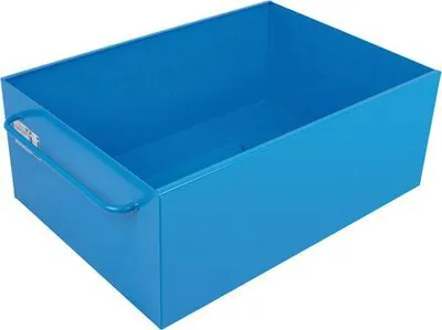 Produktbild von Auffangwanne Typ WM aus Stahlblech 3 mm, pulverbeschichtet, baumuster, blau