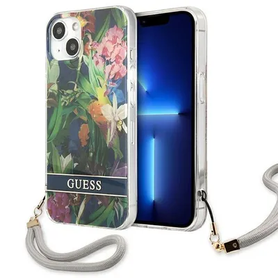 Custodia Rigida Guess iPhone 13 Pro Oro | Protezione MagSafe Metallo