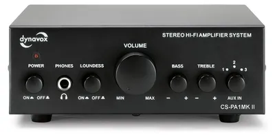 Obrázok produktu pre Dynavox CS-PA1 MK II, 60 W, 0,3%, 75 dB, 220 mV, 30 W, 20 - 20000 Hz