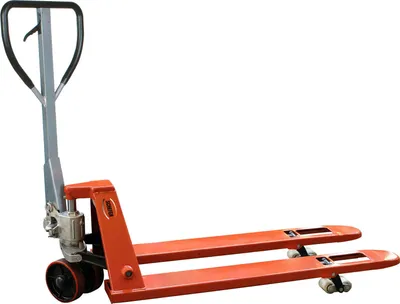 Produktbild von Schefer Gabelhubwagen Premium für niedere Sonderpaletten Tragkraft 1000kg