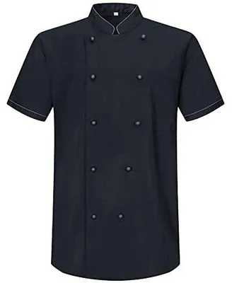 Zdjęcie produktu dla Kurtka szefa kuchni męska czarna misemiya rozmiar 4XL
