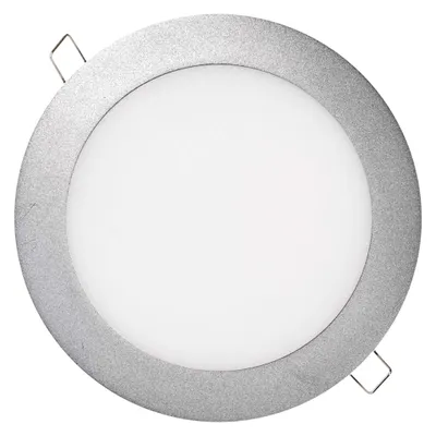 EMOS LED podhledové svítidlo PROFI stříbrné, 17,5 cm, 12,5 W, neutrální bílá, ZD1232