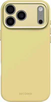 Produktbild von Decoded AntiMicrobial Silicone Backcover iP 17 Pro Max Yellow