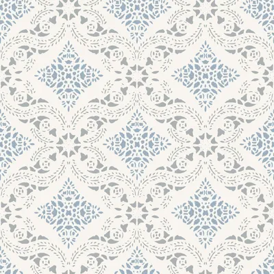 Obrázek produktu pro Duro Tapeta šedomodrobéžová s motivem dlaždic - 661168 - 53 cm x 10,05 m