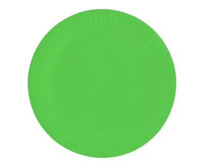 Obrázek produktu pro Párty talíře - zelené 18 cm - 6 ks