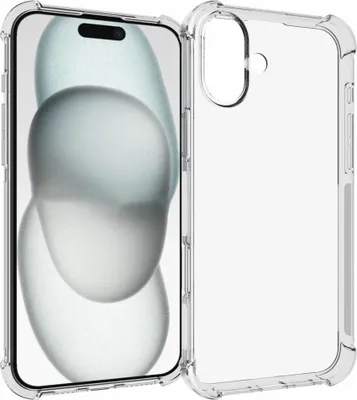 Produktbild von iPhone 16 Plus Hülle - Coverup TPU Back Cover mit AirBag Corners - Transparent
