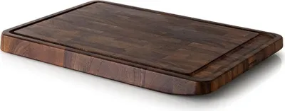 Produktbild von CONTINENTA Tranchierbrett, Walnuss Stirnholz 42x29x3,5 cm 4283 4017167428307