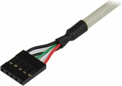 Obrázek produktu pro StarTech.com USBPLATE, 2 x IDC, 2 x USB A, 0,286 m, Stříbrná