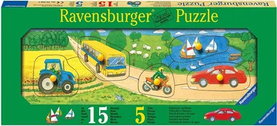 Produktbild von Kinderpuzzle 5T Fahrzeuge und Boote