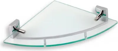 Produktbild von Novaservis Eckregal mit Reling Metalia 12 Chrom