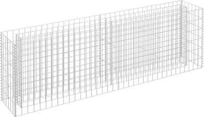 Produktbild von Gabionen-Hochbeet Verzinkter Stahl 180×30×60 cm