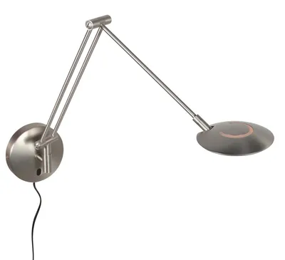 Immagine prodotto di Lampada da parete - acciaio - Zenith2 - plastica metallo - Ø 12cm - LED - 4392ST - Steinhauer Exclusive
