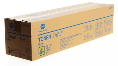 Image de KONICAMINOLTA toner A3VU250 TN711 jaune