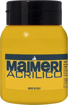 Produktbild von Maimeri Acrilico Acrylfarbe Light Gold 137 500 ml 1 stk