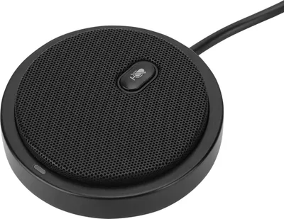 Zdjęcie produktu dla M2 Przewodowy mikrofon dookólny 360�� Pickup Audio Video Desktop Conference Computer czarny
