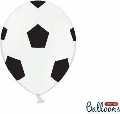 Zdjęcie produktu dla Balony Lateksowe, Piłka nożna, 30 cm, (1 op. / 6 szt.)