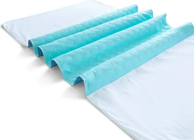 Produktbild von Aidapt waschbare Inkontinenz-Bettunterlagen - Set von 2 mit Einstecklaschen
