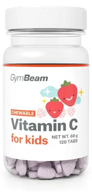 Zdjęcie produktu dla GymBeam | Witamina C do żucia dla dzieci