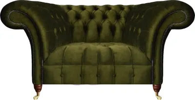 Obrázek produktu pro Modern Luxus Sessel Grün Chesterfield Einrichtung Wohnzimmer Polstersessel