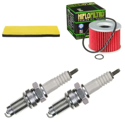 Produktbild von Service-Kit für Kawasaki Z 440 H 1982-1983 Luftfilter Ölfilter Zündkerzen von pamoto - Neu