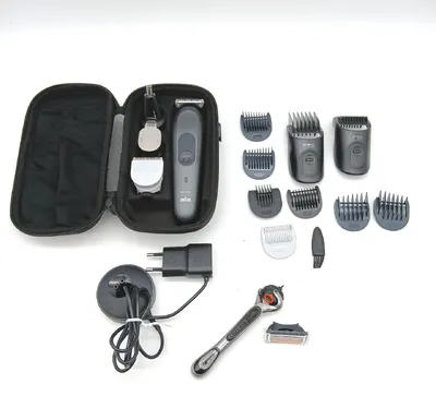 Produktbild von Braun Bartpflege All in One Bartschneider Bodygroomer Set 17 in 1 Präzision Pflege Alltag