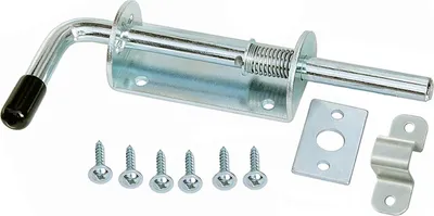 Produktbild von Federriegel Torriegel Bolzenriegel Schlossriegel 200 / 12 mm Verzinkt