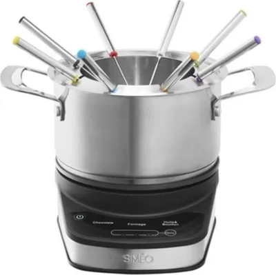 Produktbild von Fondue 1200 w, 8 edelstahlgabeln Simeo FDI720