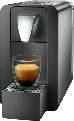 Produktbild von Cremesso Compact One II graphite black schwarz - Kaffeekapselmaschine für das Schweizer Cremesso System