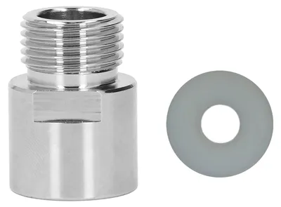 Produktbild von Soda-Zylinder-Adapter-Metall CO2-Innengewinde TR21?4 auf Außengewinde CGA320 Umrüstsatz
