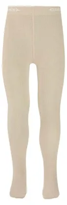 Produktbild von Kinderstrumpfhose aus Baumwolle – Beige Melange – 98-104