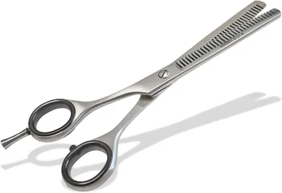 Produktbild von Effilierschere Linkshänder Haarschere Edelstahl Rostfrei 15,24 cm | Friseurschere Haarschneideschere mit scharfer Schnittfläche zum Ausdünnen der Haare