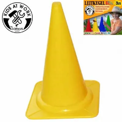 Produktbild von Corvus A310021 - Kids at work: Leitkegel, 28 cm, gelb 4047542310217