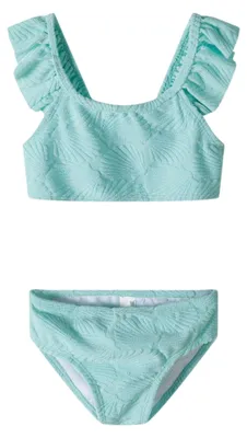 Produktbild von Minoti - Bikini-Set für Mädchen, Schnell trocknend MN701 (104) (Minzgrün)