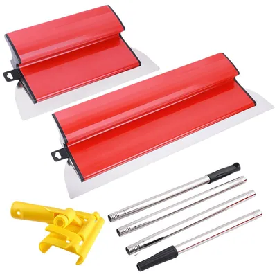 Produktbild von Omgoods – Set aus 2 Edelstahl-Spachteln für Trockenbauarbeiten